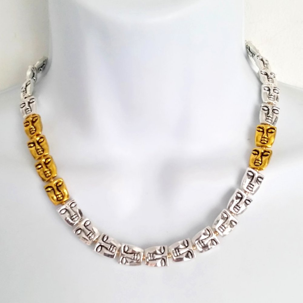 ONE OF A KIND HAPPY FACE NECKLACE